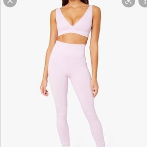 We wore what lilac sports bra